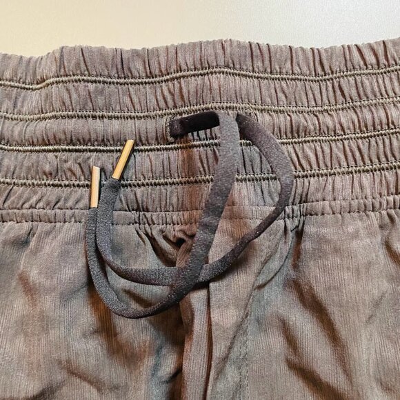 Athleta Camden Printed Jogger Pant Black Grey Moire Athlesuire Active Gym Relaxe - Picture 8 of 15